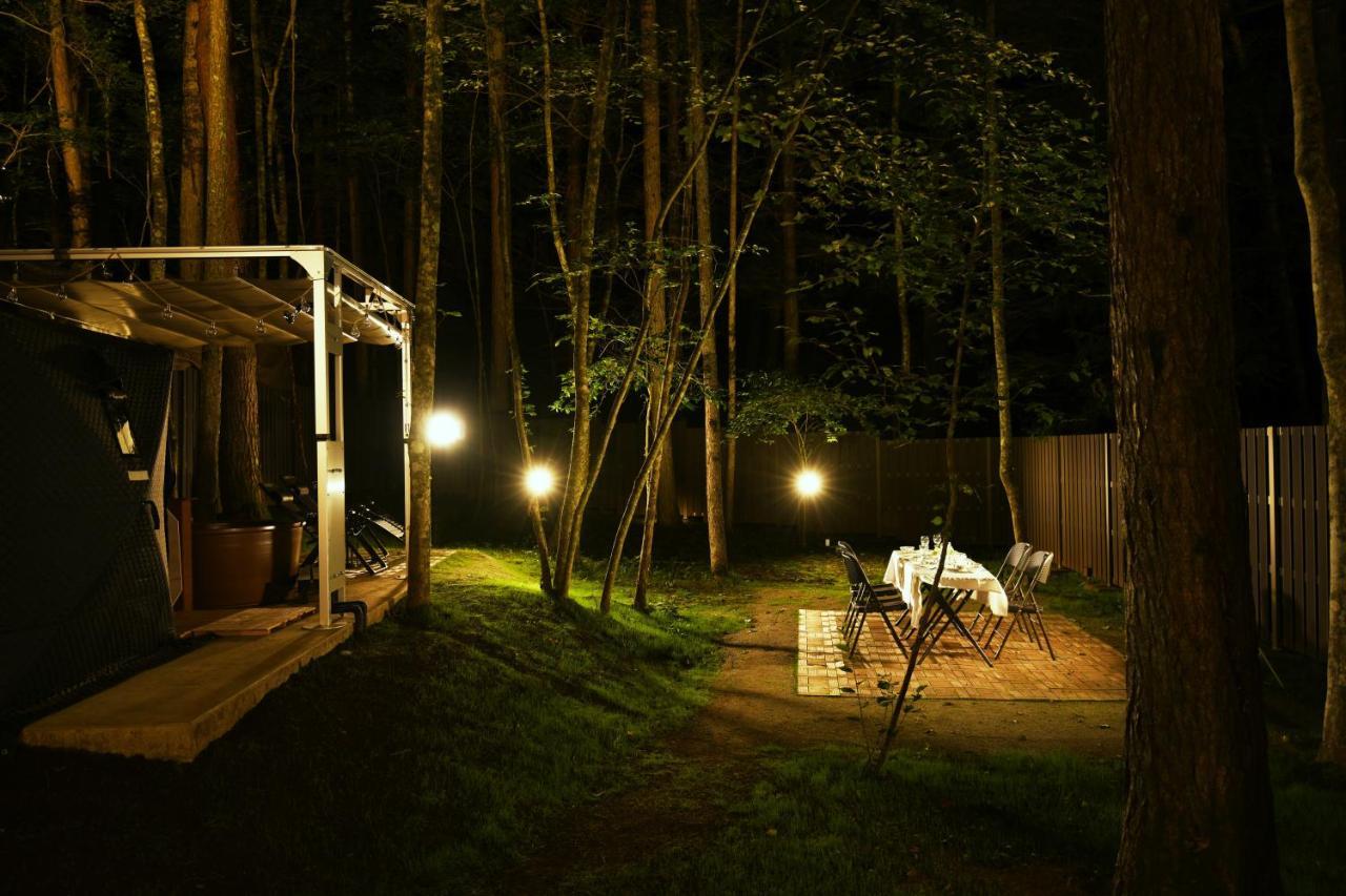 Fuji Fumoto Forest Hotspring ふもとの森温泉 Fujikawaguchiko Exterior foto